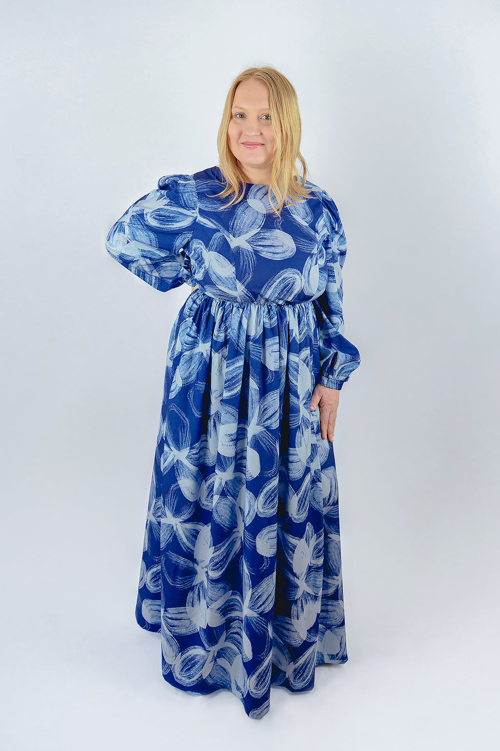 Flowers 001 – Long Floral Dress