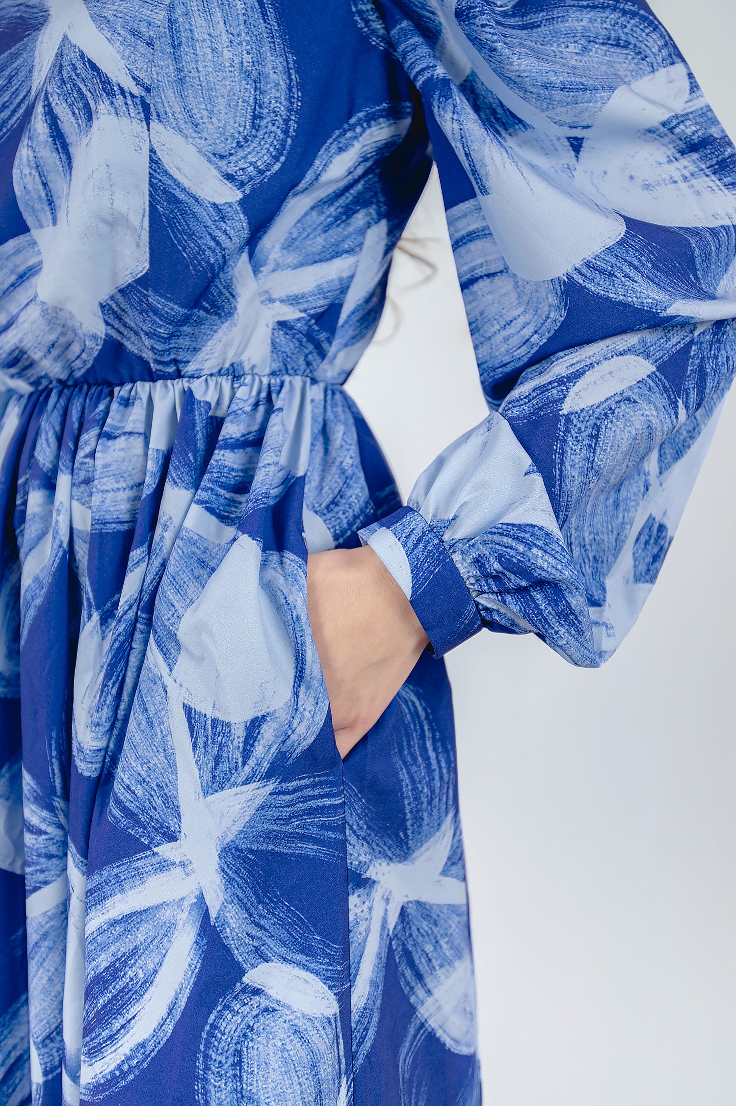 Flowers 001 – Long Floral Dress