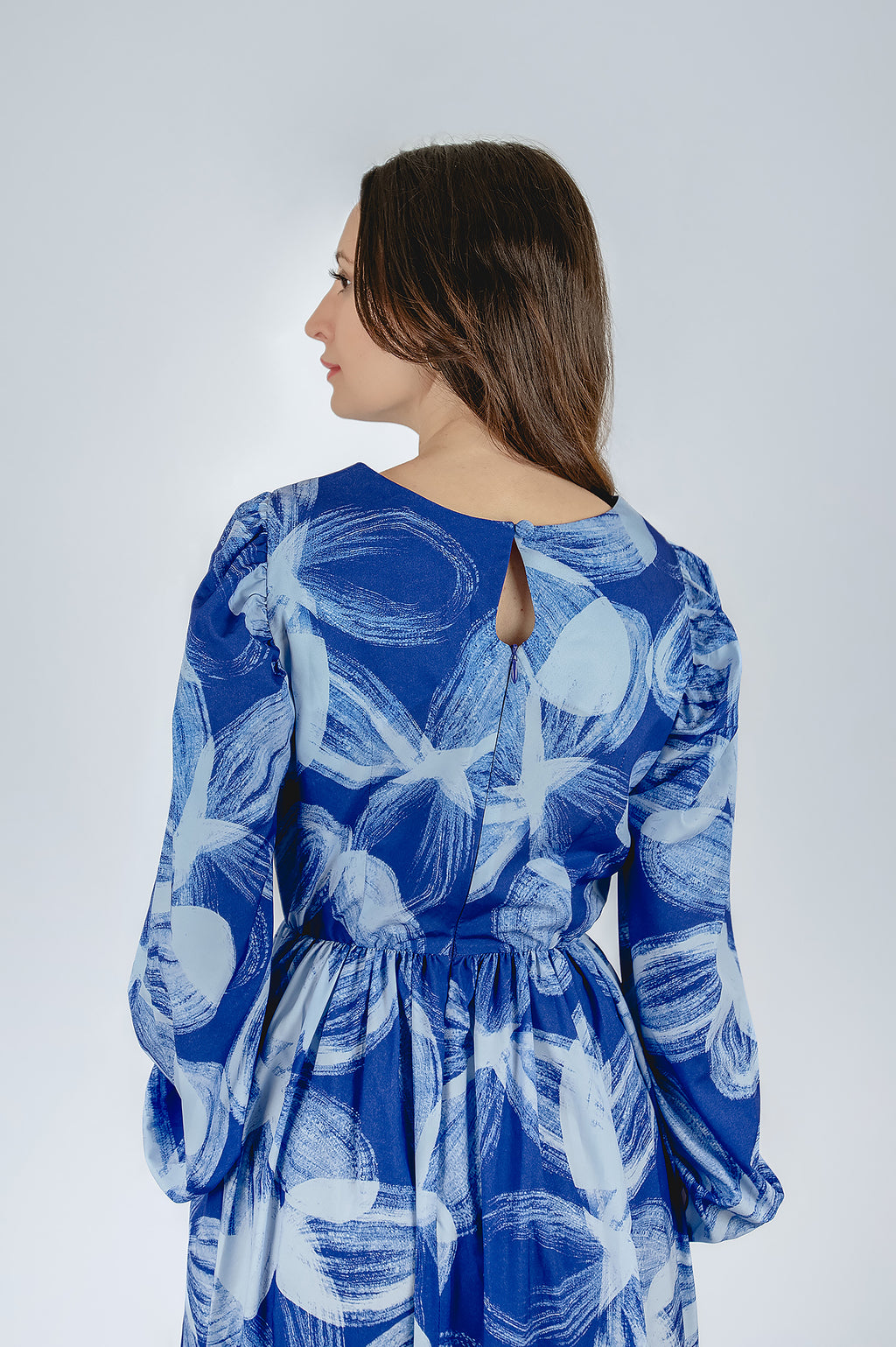 Flowers 001 – Long Floral Dress