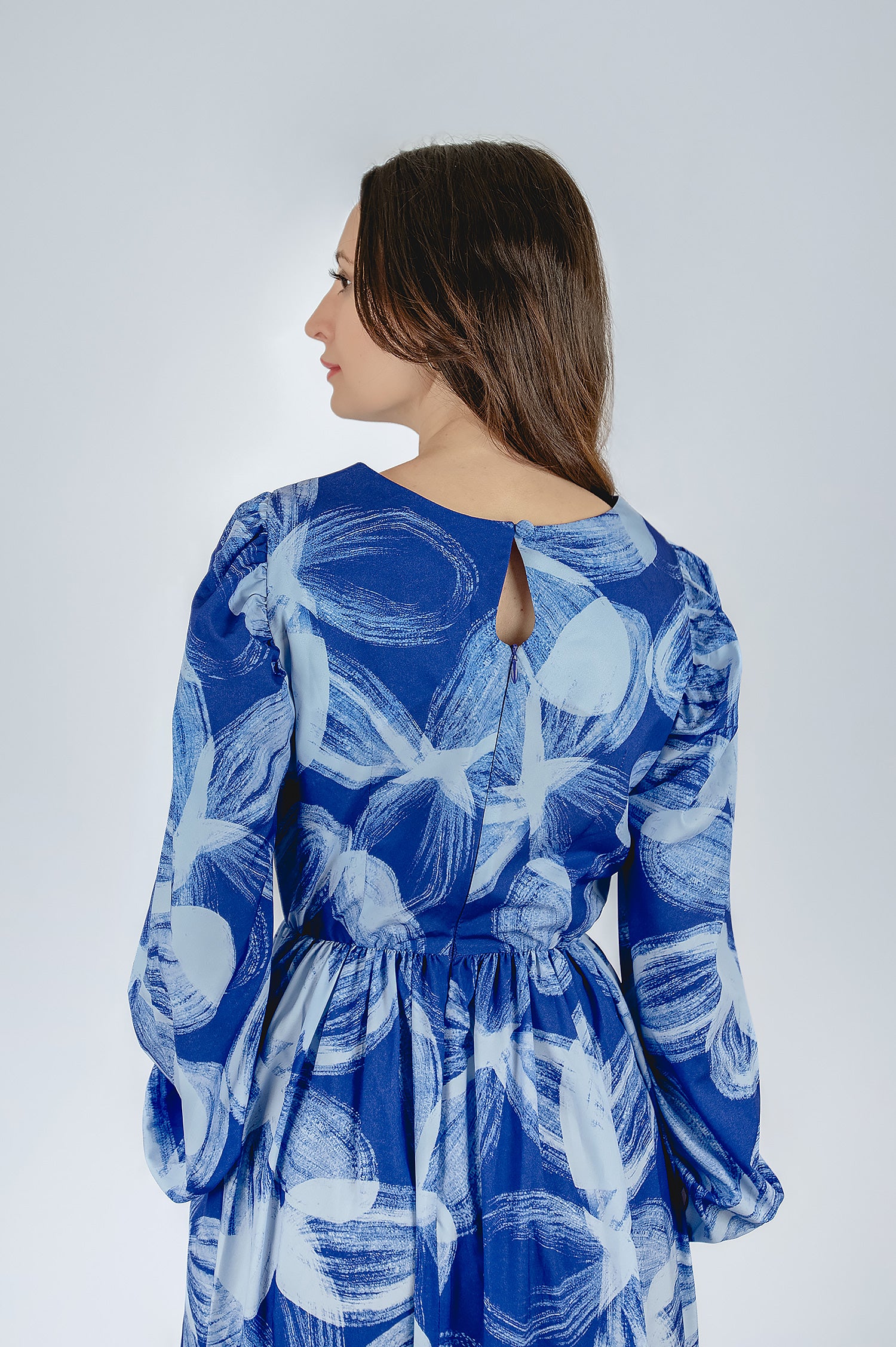 Flowers 001 – Long Floral Dress