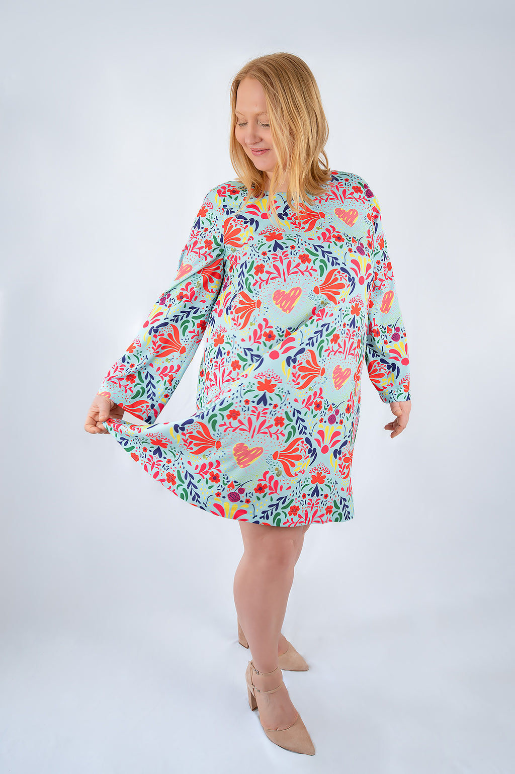 Alba Dress – Colorful Convertible 2 in 1 Dress