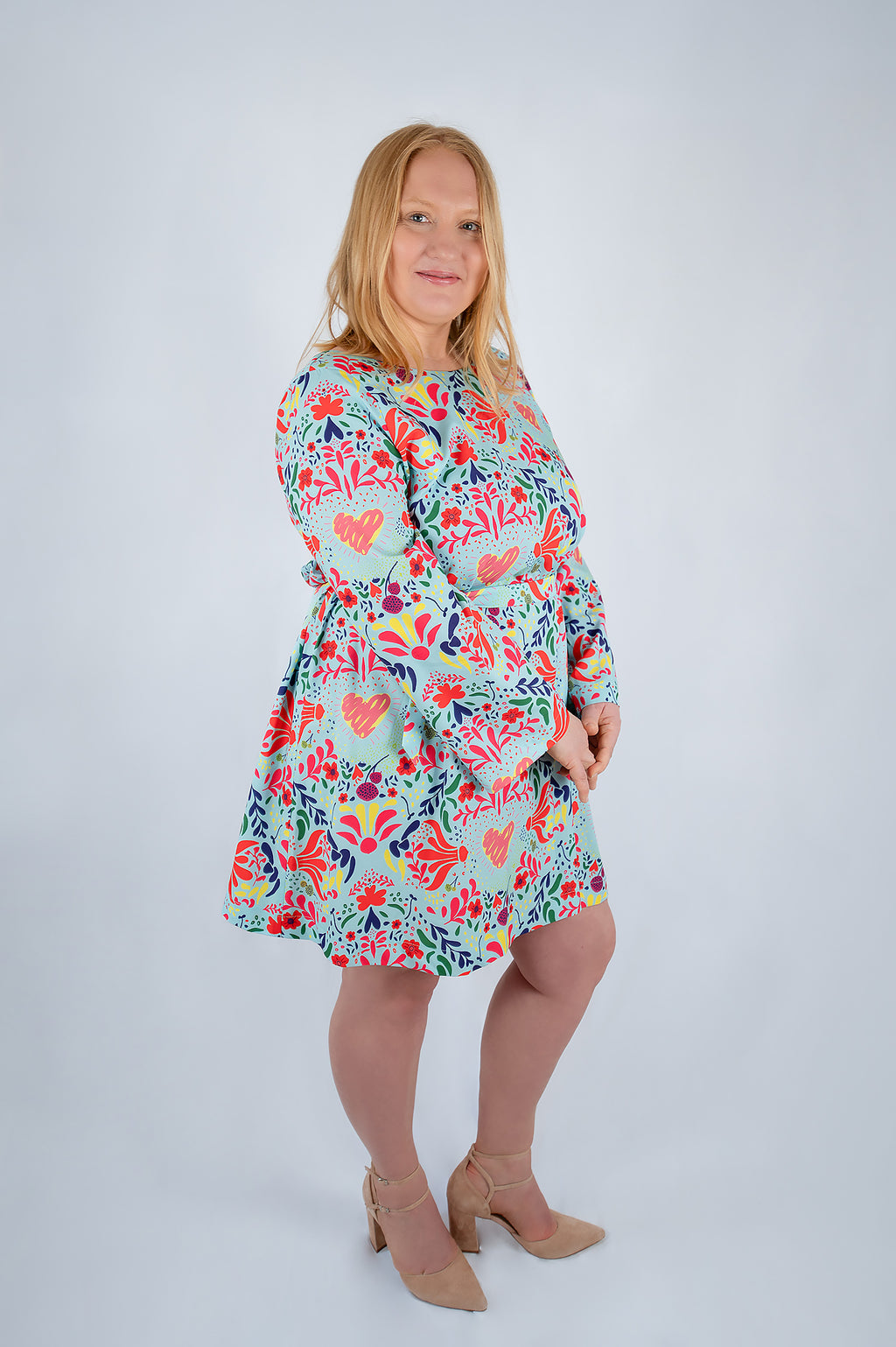 Alba Dress – Colorful Convertible 2 in 1 Dress