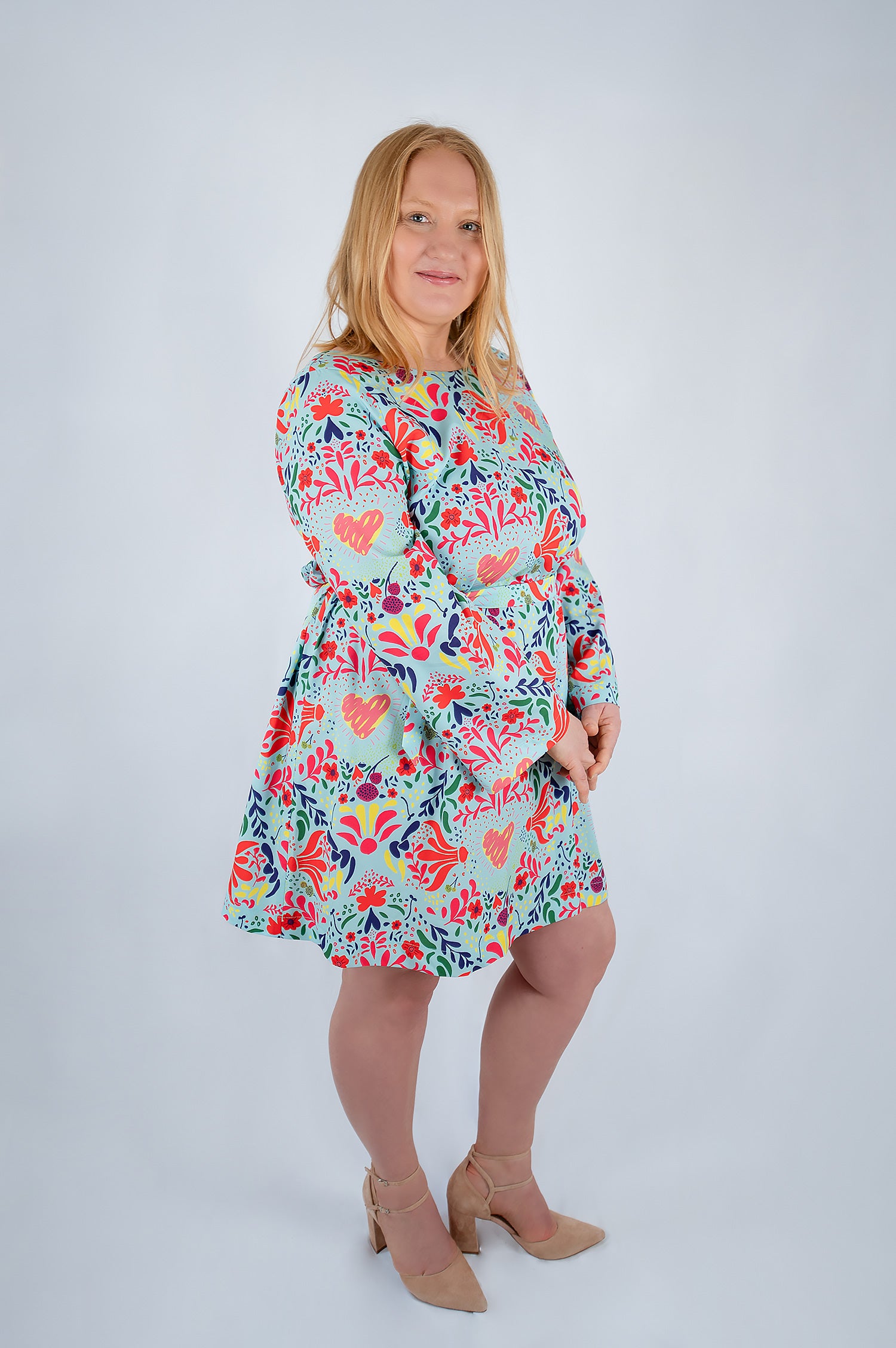 Alba Dress – Colorful Convertible 2 in 1 Dress