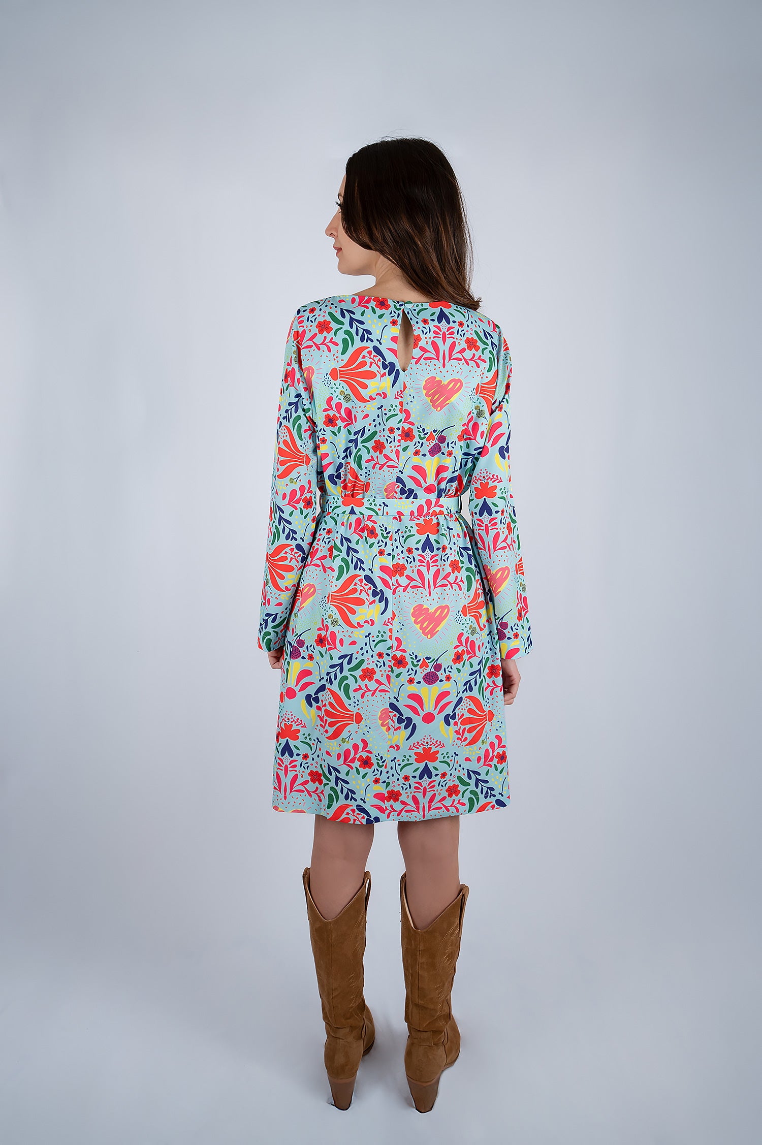 Alba Dress – Colorful Convertible 2 in 1 Dress