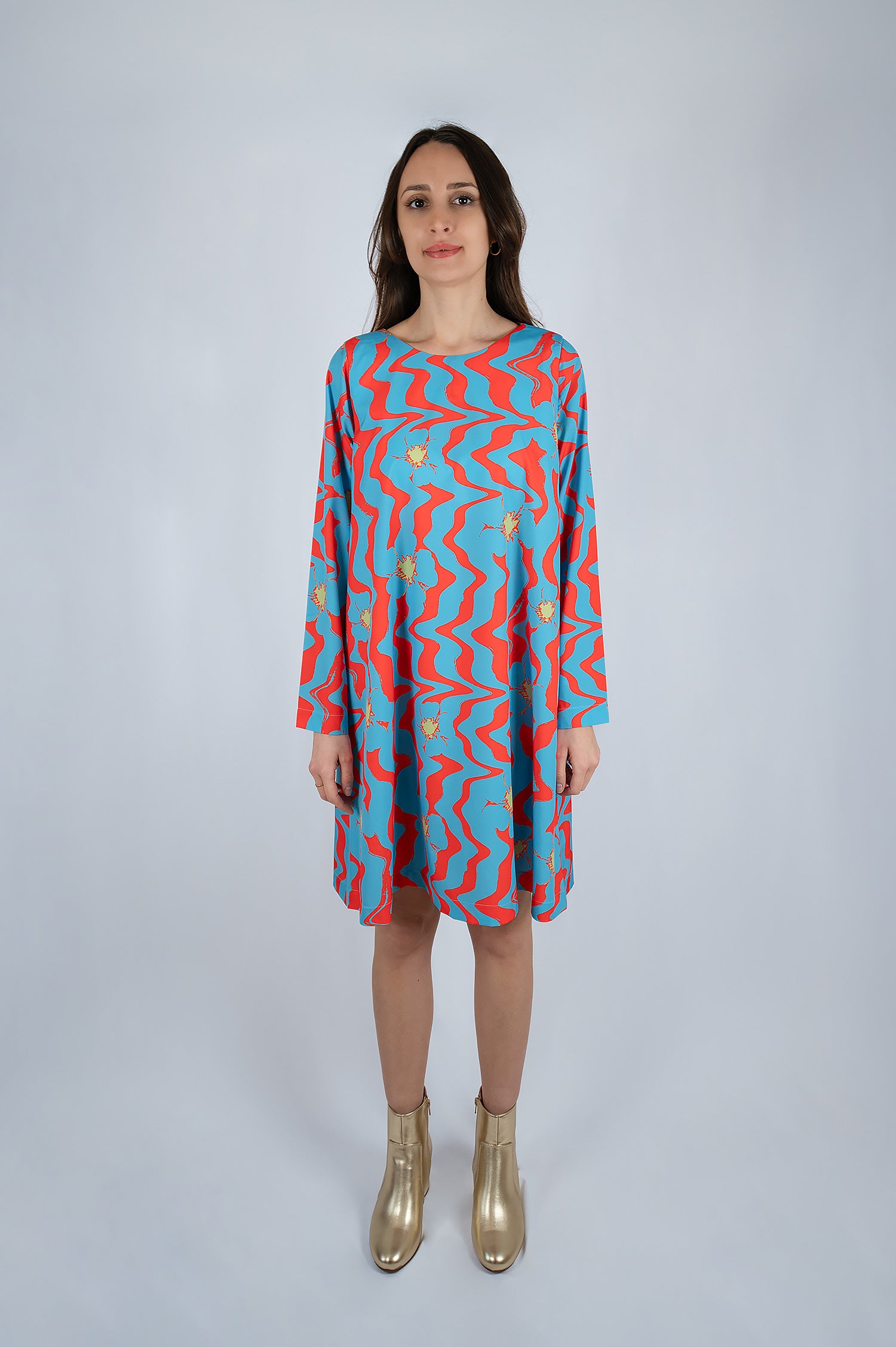 Alba Psychedelic Bloom – Double Style Dress