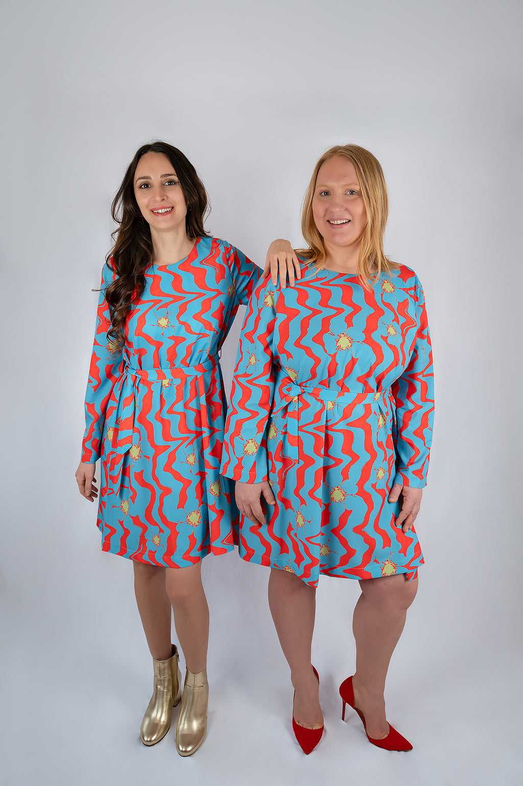 Alba Psychedelic Bloom – Double Style Dress